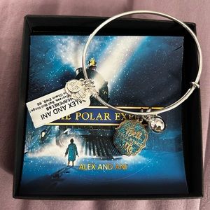 New 2021 limited holiday  release polar express Alex and Ani